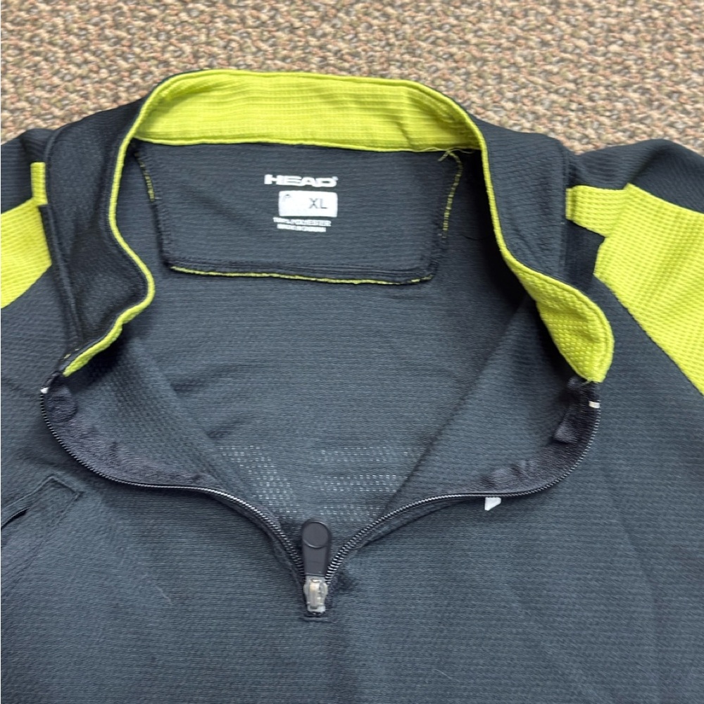 Head Black and Yellow Performance Pullover / Penn… - image 3